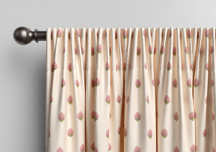 Petal & Block Nitara Spot, Dhara - Made to Measure Curtains - Image 9